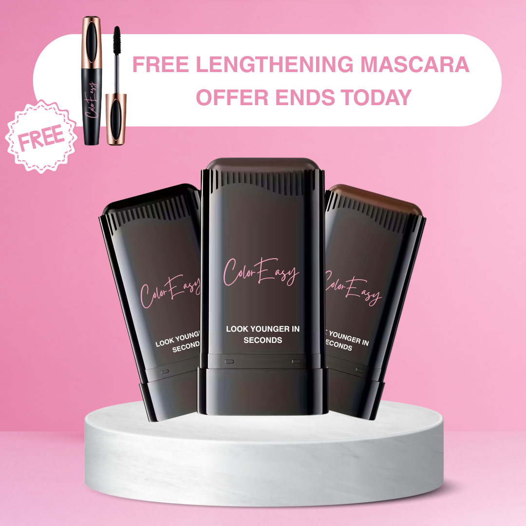 ColorEase™ Instant Gray Coverage Stick (50%OFF) + FREE Lengthening Mascara