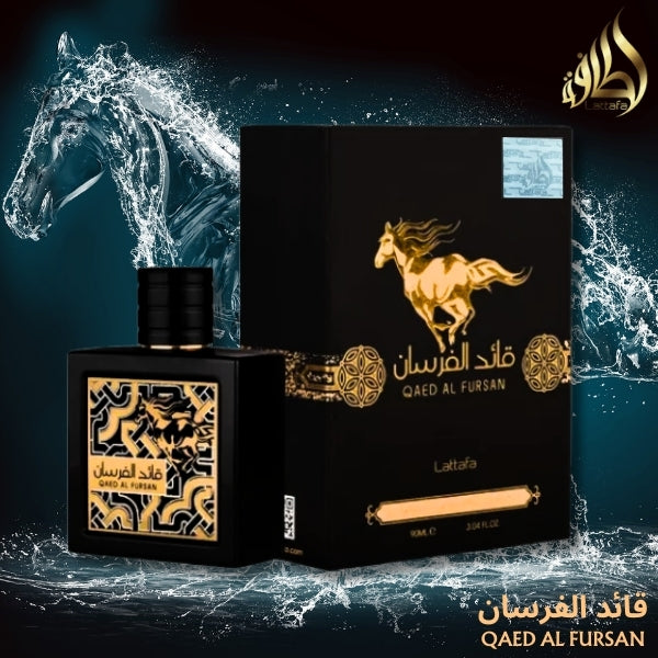 3,04 oz Qaed Al Fursan Lattafa Perfumes