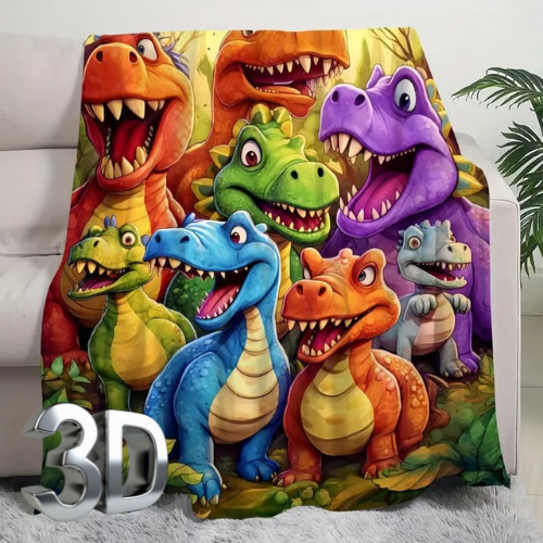 DinoHug™ 3D Dinosaur Thermal Blanket