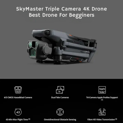 SkyMaster™ Capture Stunning 4K Footage for FREE Today