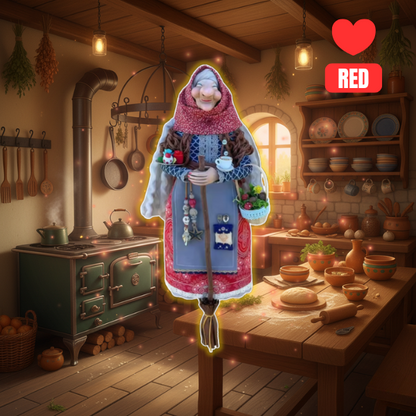 BlessWitch™ Handmade Kitchen Witch Doll