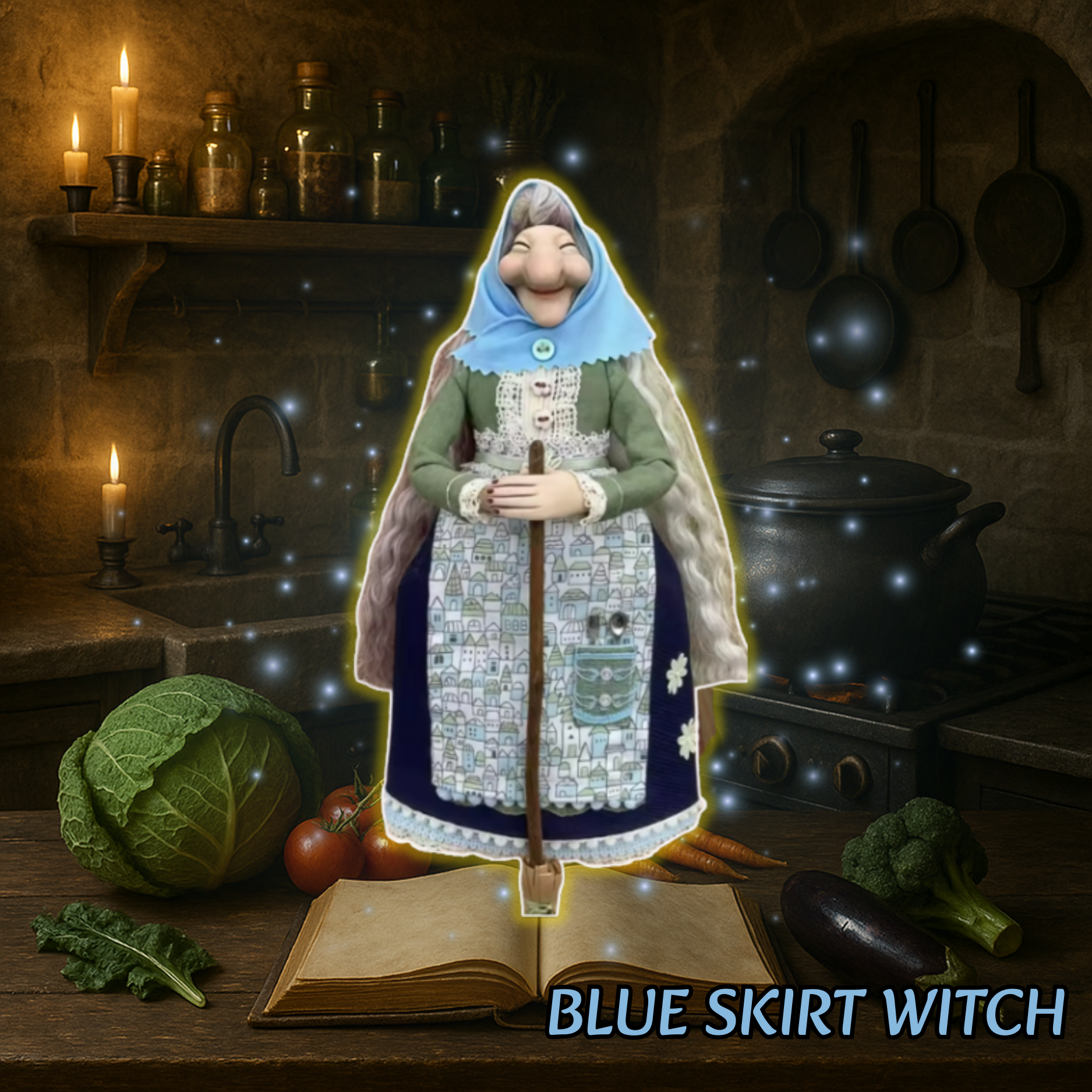 MyWitchyCharm™ Custom Handmade Witch Doll