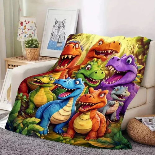 DinoHug™ 3D Dinosaur Thermal Blanket