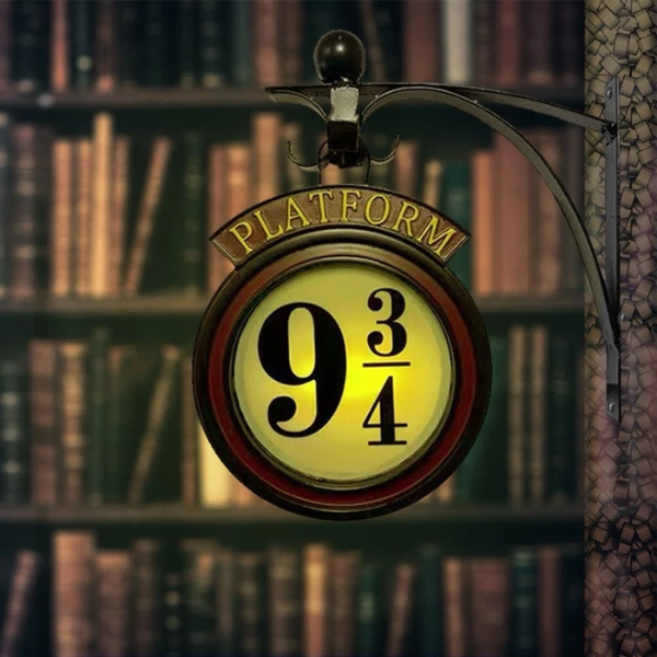 Harry Potter Platform 9 3/4 Wall Light