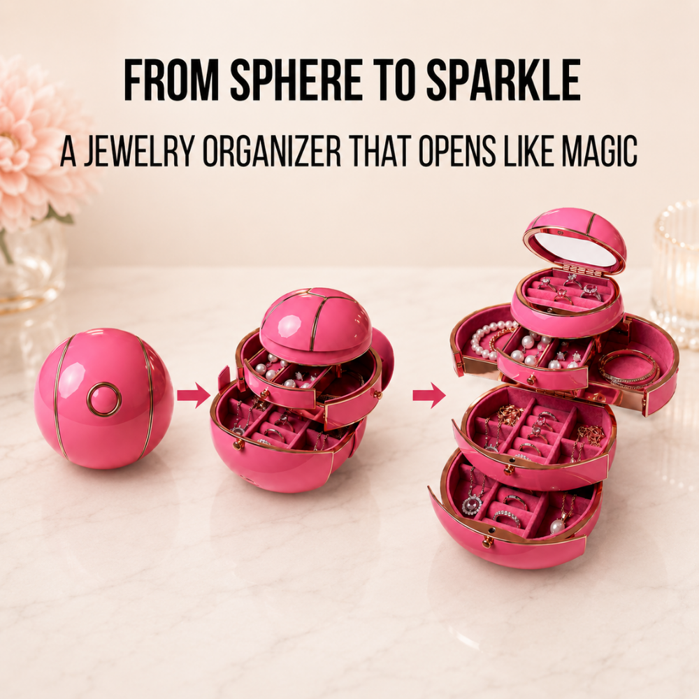 Jewlora™ Magic Sphere Jewelry Organizer