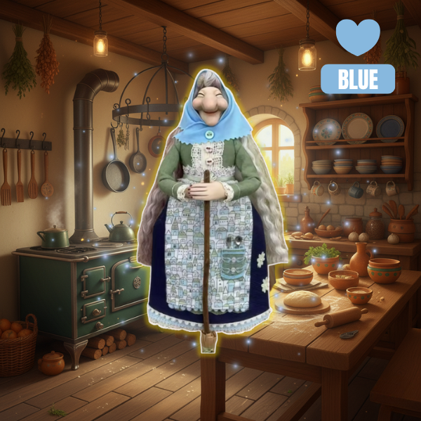 BlessWitch™ Handmade Kitchen Witch Doll