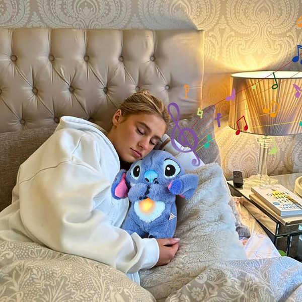 STITCH PLUSH WITH HEARTBEAT AND BREATHING (ANTI-STRESS AND ANXIETY)