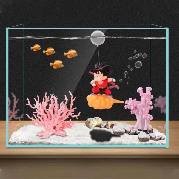 AquaSaiyan - Floating Aquarium Decoration