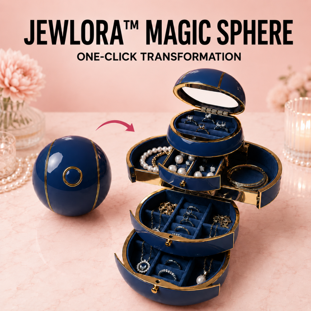 Jewlora™ Magic Sphere Jewelry Organizer