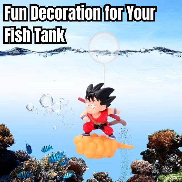 AquaSaiyan - Floating Aquarium Decoration