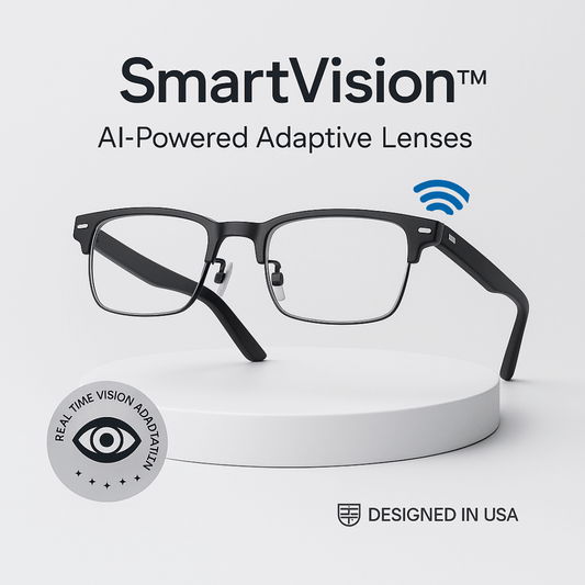 SmartVision™ AI-Powered Adaptive Glasses