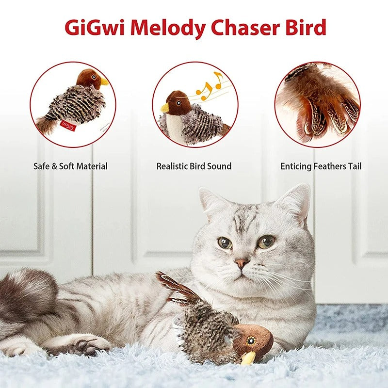 KitChirp™- Interactive Bird Cat Toy 🐱🐦